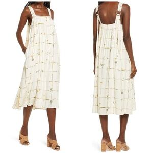 Sancia The Saya white dandelion dress, size M